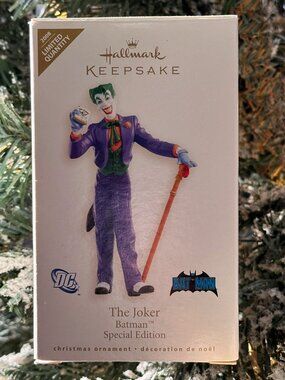 Joker - Batman Hallmark Christmas Ornament RARE